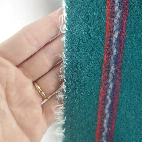 Miniature Saddle Blanket Small Narrow Llama Alpaca Wool Table Runner Equestrian - Picture 3 of 8